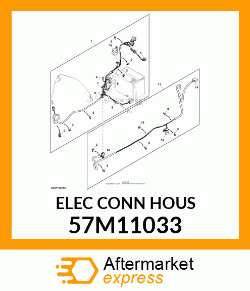 CONN MOLEX MLX 1W M NAT NYLON 57M11033