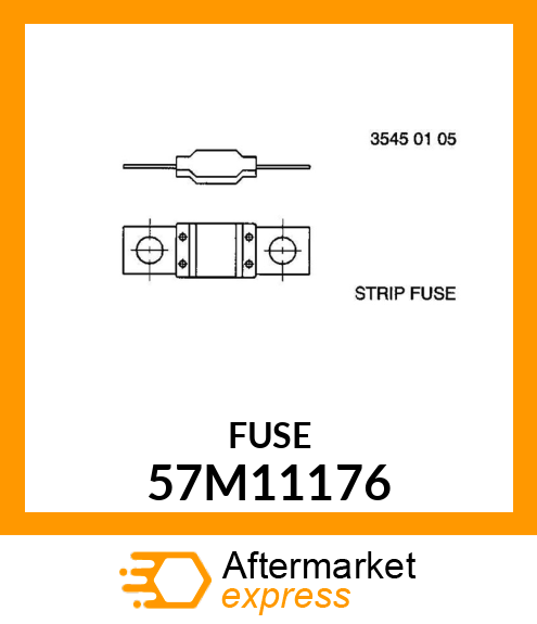 FUSE MTA MIDIVAL 50A RED 57M11176