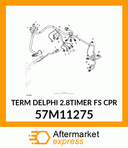 TERM DELPHI 2.8TIMER FS CPR 57M11275