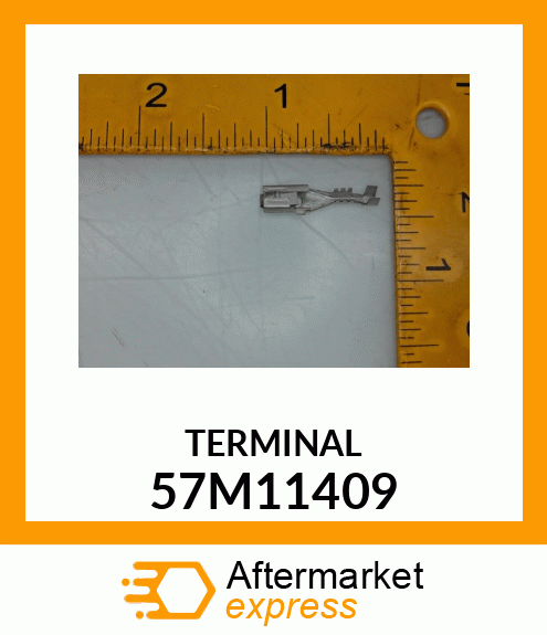 Elec. Connector Terminal - TERM DELPHI MP480 BLADE FS TIN BRS 57M11409