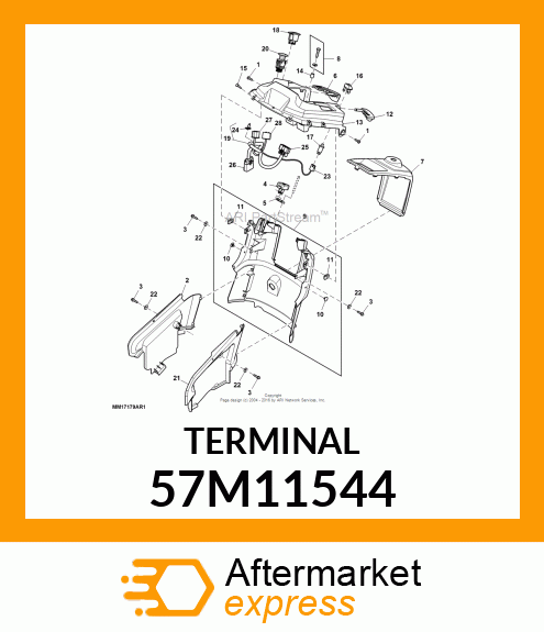 TERM MOLEX MX150 WPIN MS 20 57M11544