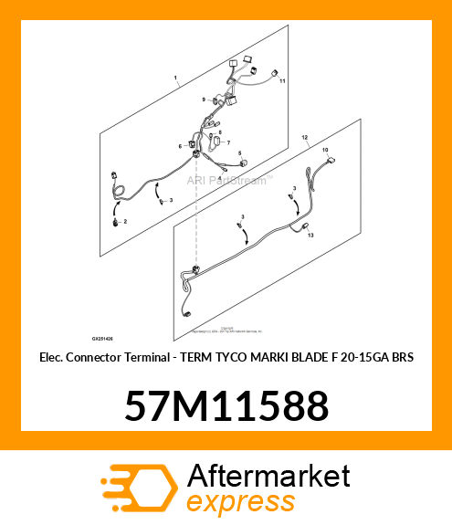 TERM TYCO MARKI BLADE F 20 57M11588