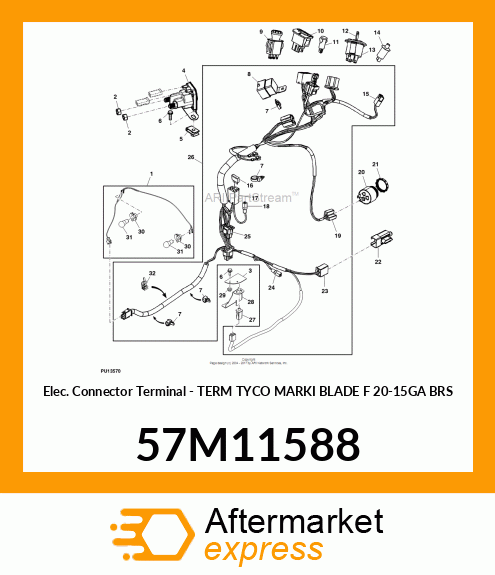 TERM TYCO MARKI BLADE F 20 57M11588