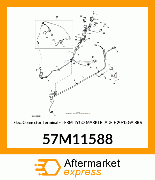 TERM TYCO MARKI BLADE F 20 57M11588