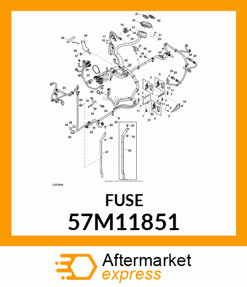 ACCY COOPER AMI FUSE 80A PLSTC 57M11851