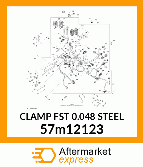 CLAMP FST 0.048 STEEL 57m12123