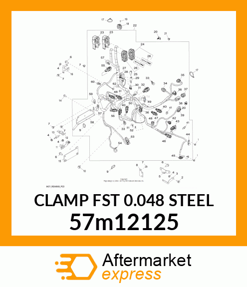 CLAMP FST 0.048 STEEL 57m12125