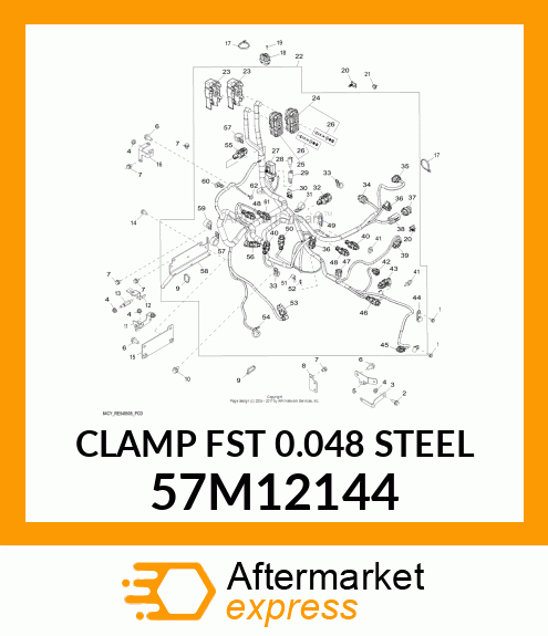 CLAMP FST 0.048 STEEL 57M12144