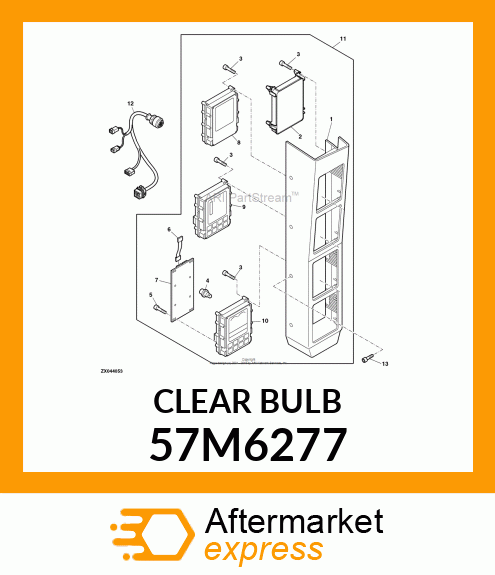 BULB, LIGHT 57M6277