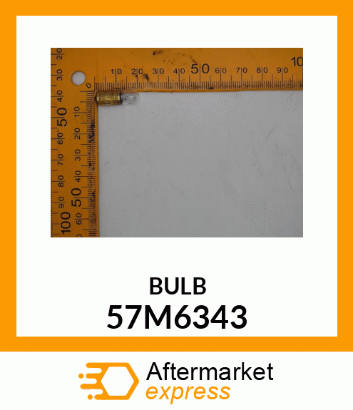 BULB, LIGHT 57M6343