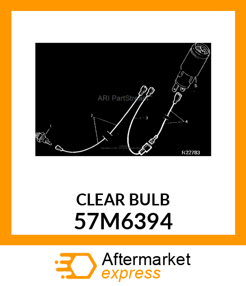 BULB, LIGHT 57M6394