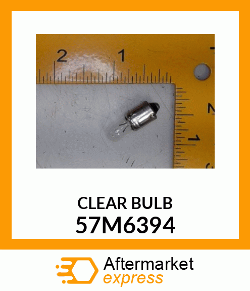 BULB, LIGHT 57M6394