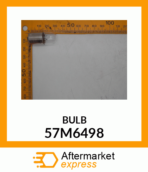 BULB, LIGHT 57M6498