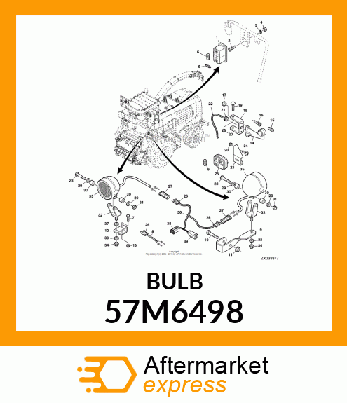 BULB, LIGHT 57M6498