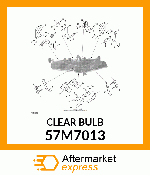 MIN BULB,R19/10,G,12V10W,DIN72601T4 57M7013