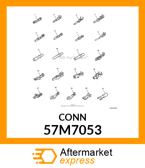 TERM TYCO RING M5 17 57M7053