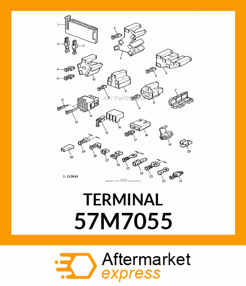 TERM TYCO RING M5 11 57M7055