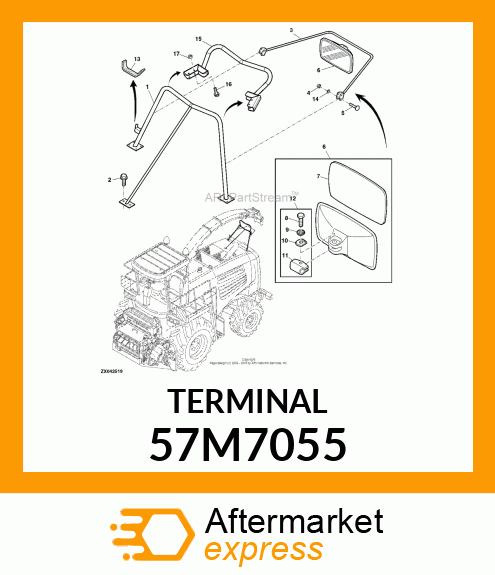 TERM TYCO RING M5 11 57M7055