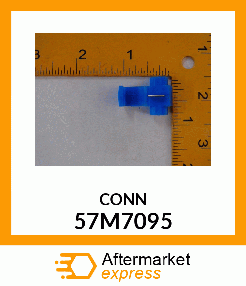 AMP LEAD CONNECTOR NOMSZ 1.5 57M7095