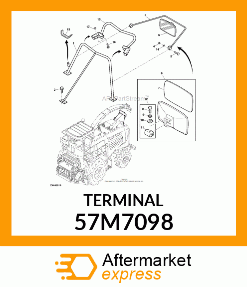 TERMINAL SPECIAL TYPE NOMSZ 9.5 57M7098