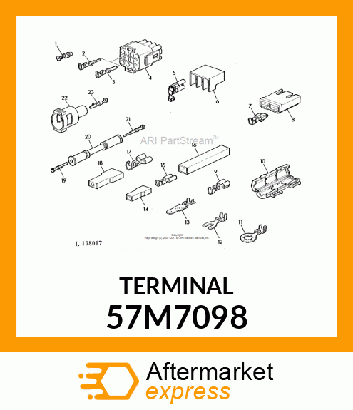 TERMINAL SPECIAL TYPE NOMSZ 9.5 57M7098