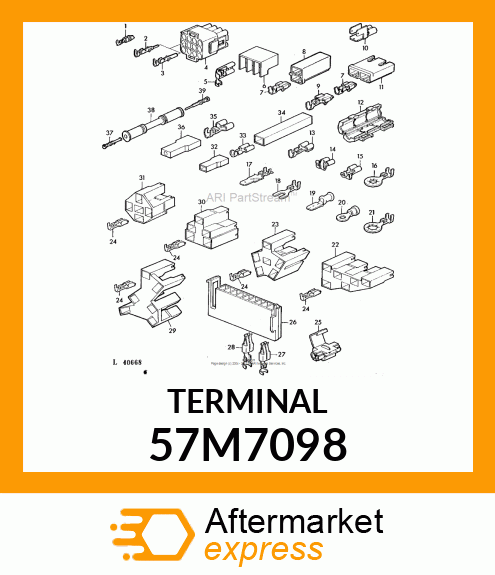 TERMINAL SPECIAL TYPE NOMSZ 9.5 57M7098