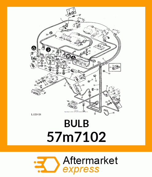 BULB ASSY 57M7102