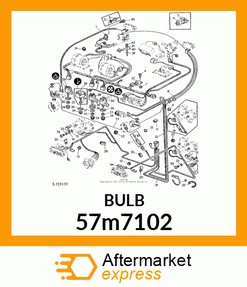 BULB ASSY 57M7102