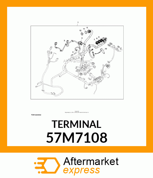 AMP FEMALE TERMINAL NOMSZ 5 57M7108