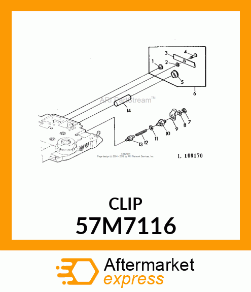 AMP FASTON MALE TERMINAL NOMSZ 6.3 57M7116