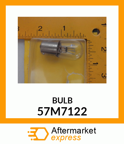 BULB,LIGHT________________ 57M7122