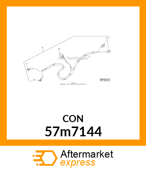 CONNECTEUR ELECTRIQUE 57m7144