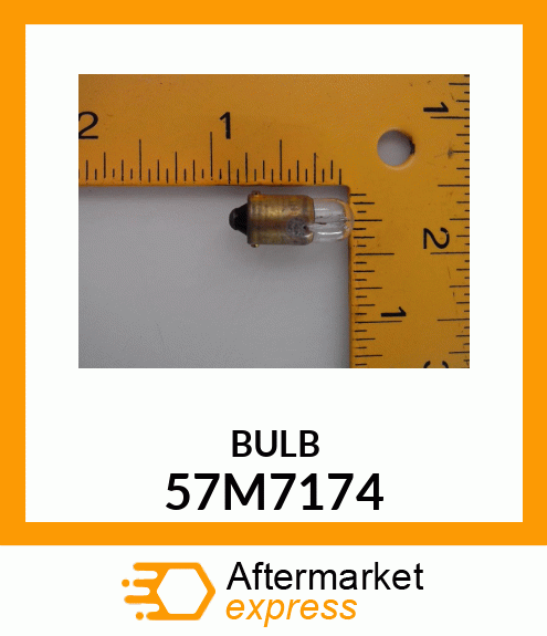 LIGHT BULB 57M7174