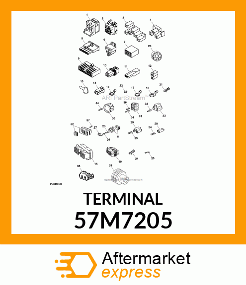 FEM TERMINAL TYPE PT NOMSZ 6.3 57M7205