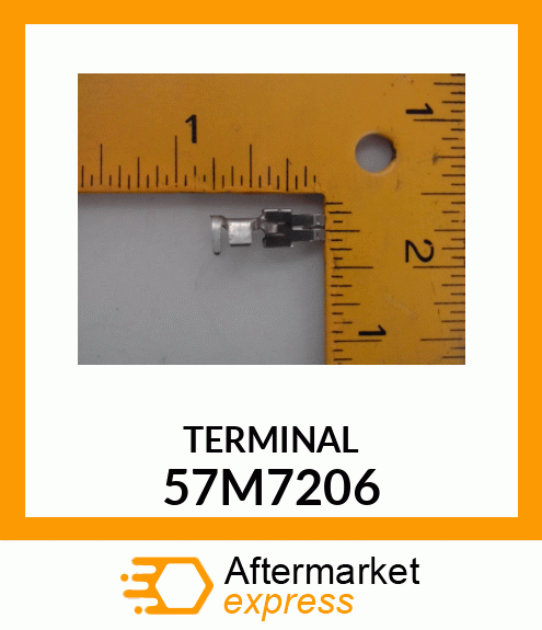 FEM TERMINAL TYPE PT NOMSZ 6.3 57M7206