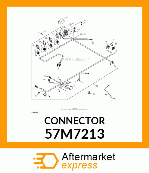 AMP POST INSLTN POD FOR 4.75 MM TAB 57M7213