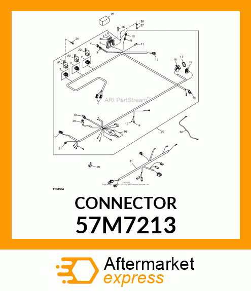 AMP POST INSLTN POD FOR 4.75 MM TAB 57M7213