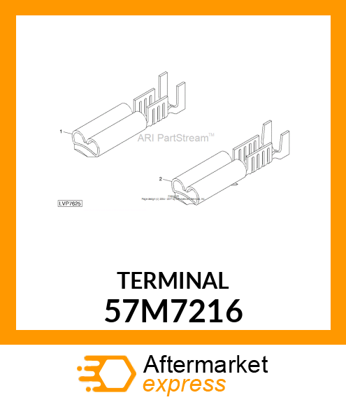 AMP SPECIAL TERMINAL NMSZ 4.8 57M7216