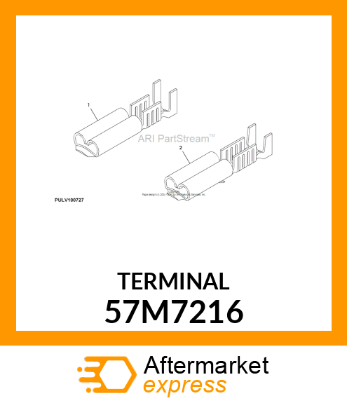 AMP SPECIAL TERMINAL NMSZ 4.8 57M7216