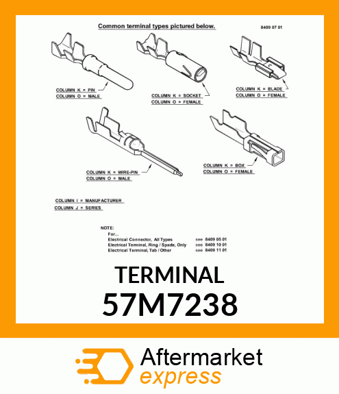 AMPMODU SOCKET CONT. NOMSZ 0.5 57M7238