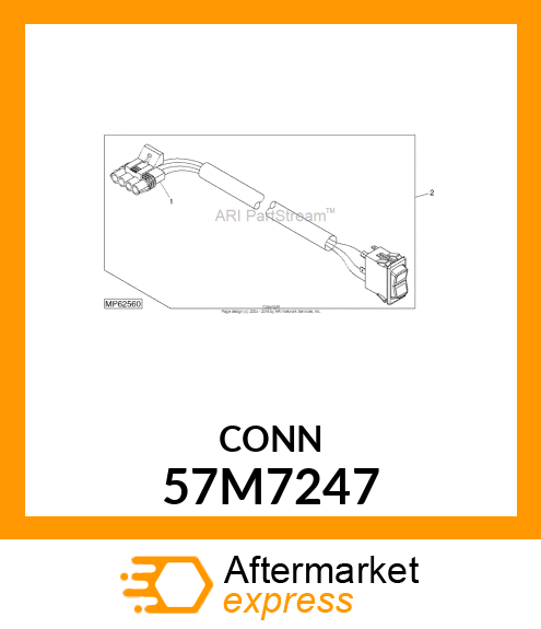 CONN DELPHI MP150 4W FS BLK NYLON 57M7247