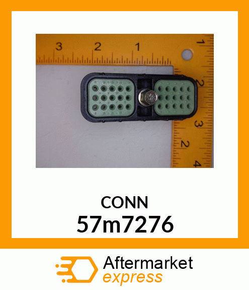 DELPHI MP150 30 WAY FEM CONN, SL 57m7276