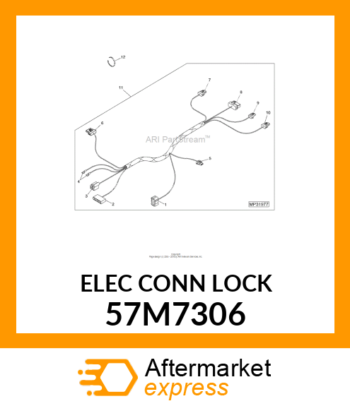 SEC. LOCK 57M7306