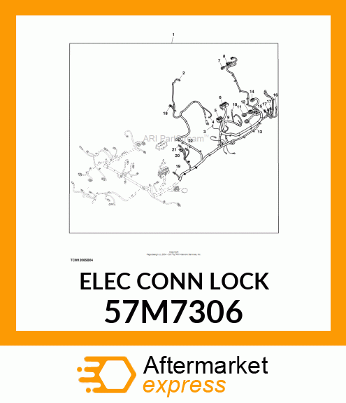 SEC. LOCK 57M7306