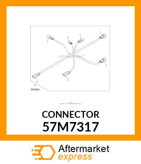 CONECTOR 57M7317