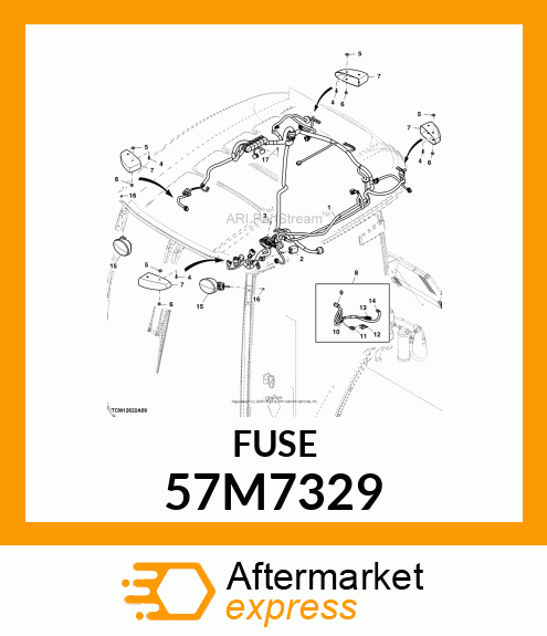 FUSE, BLADE 57M7329