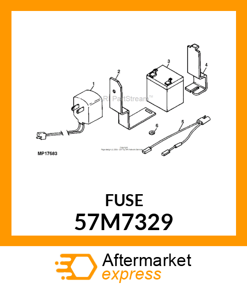 FUSE, BLADE 57M7329