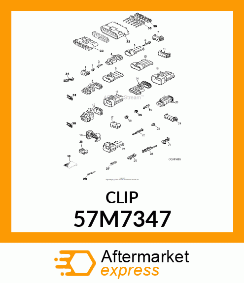 CONNECTOR LAN962 57M7347