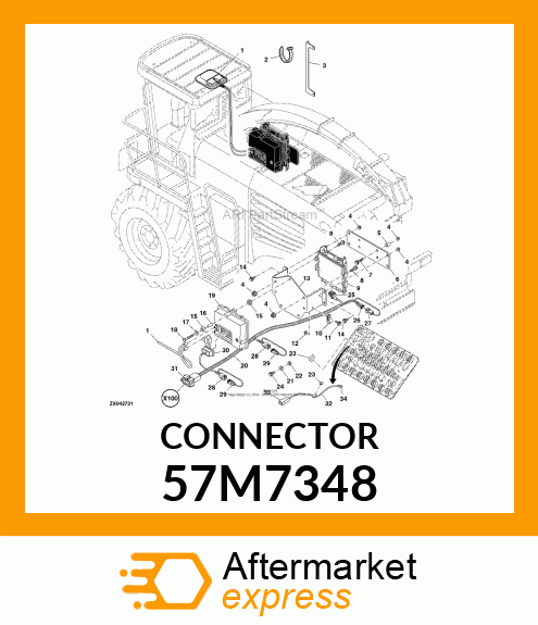 TERM TYCO RING M8 17 57M7348