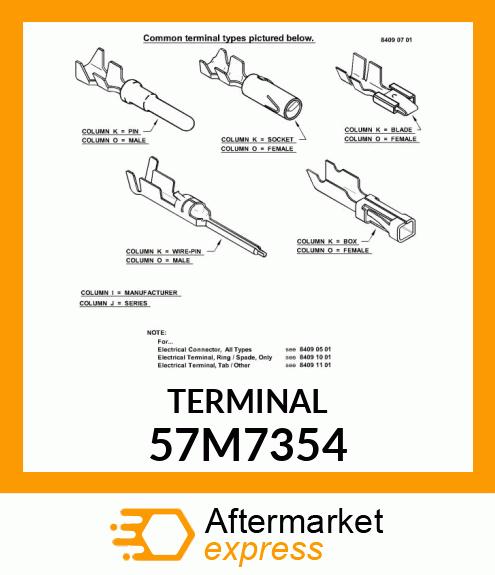 TAB LAN962 57M7354